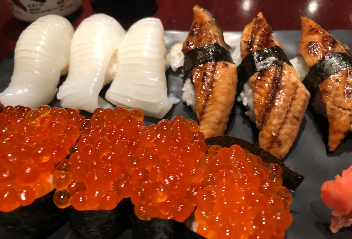 Tobiko with Quail Egg, Sushi Garden Highgate