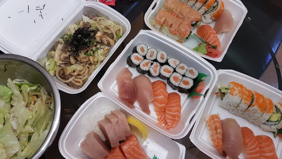 Tuna & Salmon Combo, Sushi Garden Highgate