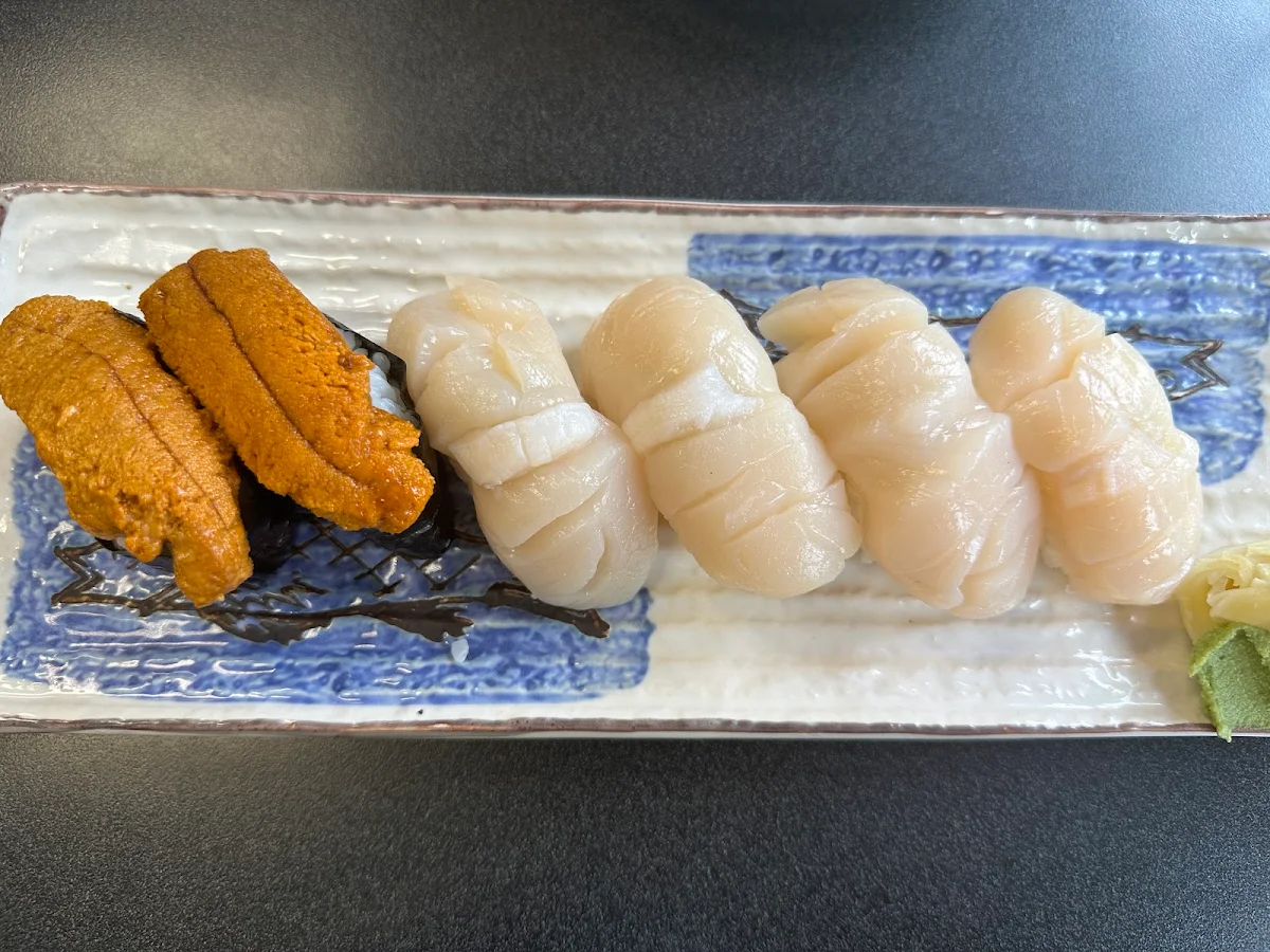 Uni Sashimi Sea Urchin, Sushi Garden Highgate