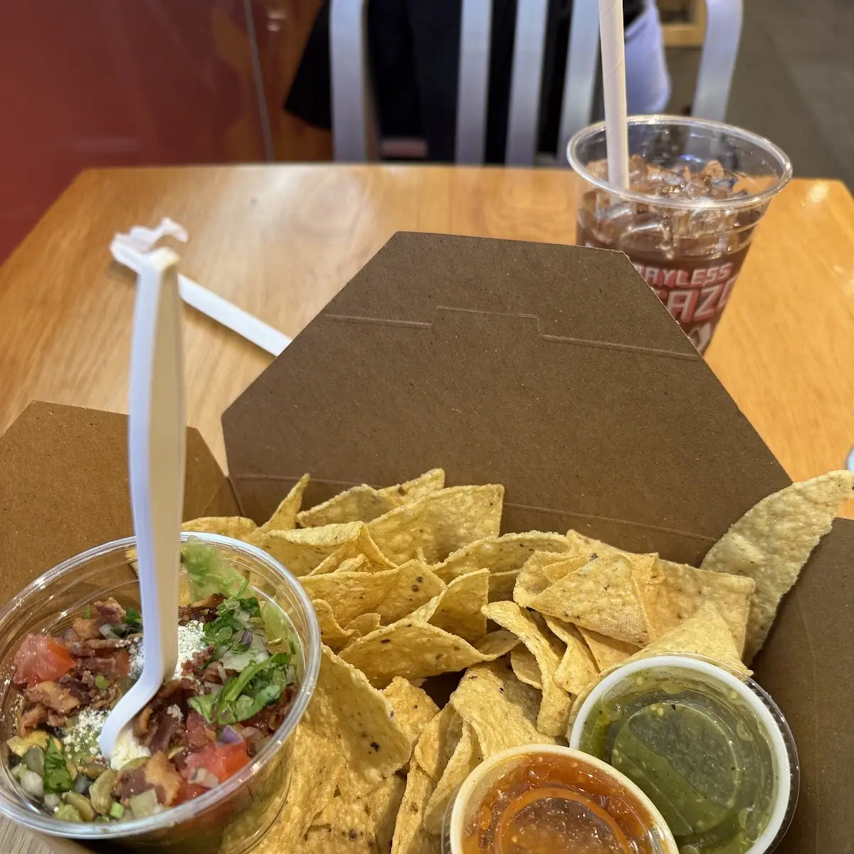 Chips and Guacamole Fully Dressed