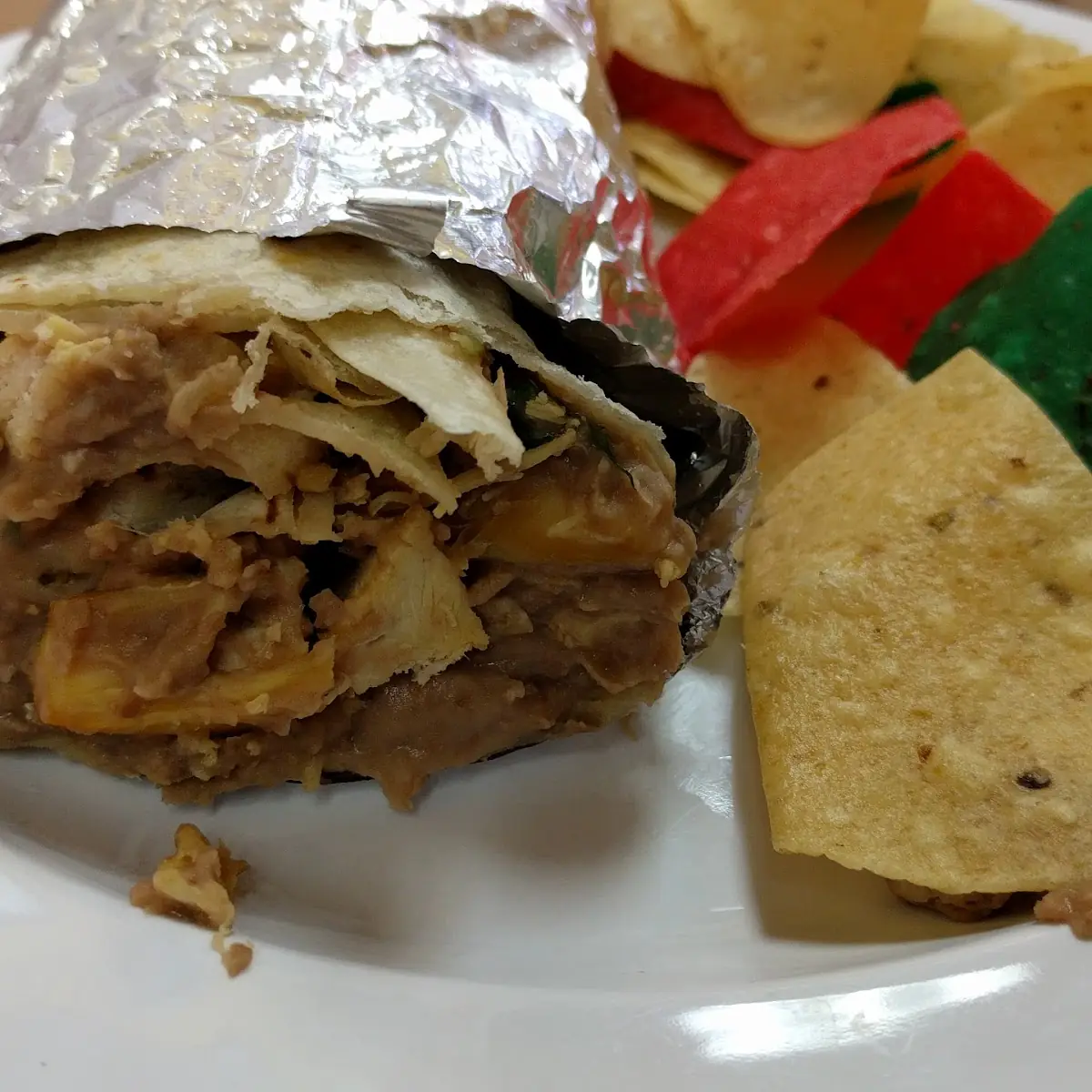 Grilled Chicken Burrito W