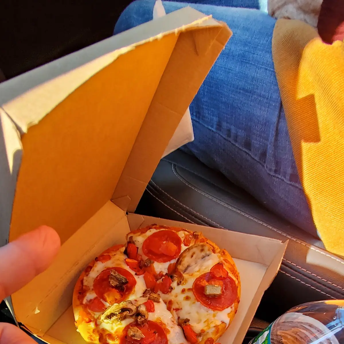 Personal Pepperoni Mushroom Pizza