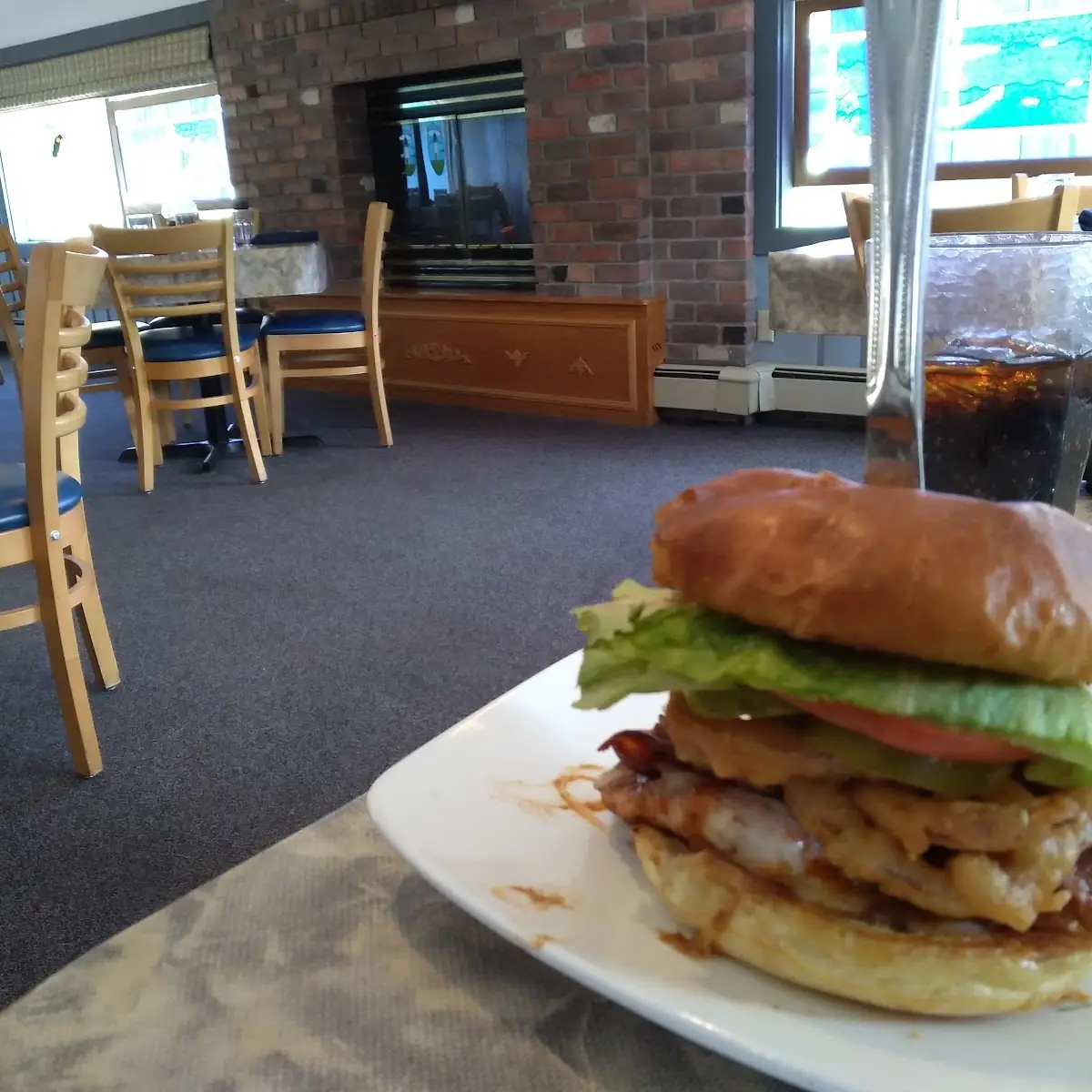 Caribbean Chicken Sandwich Combo