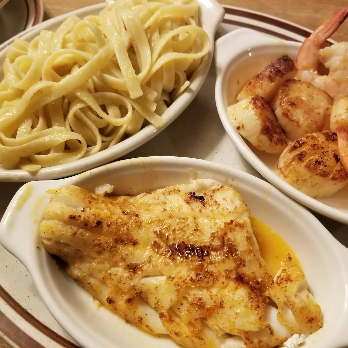 Broiled Seafood Platter