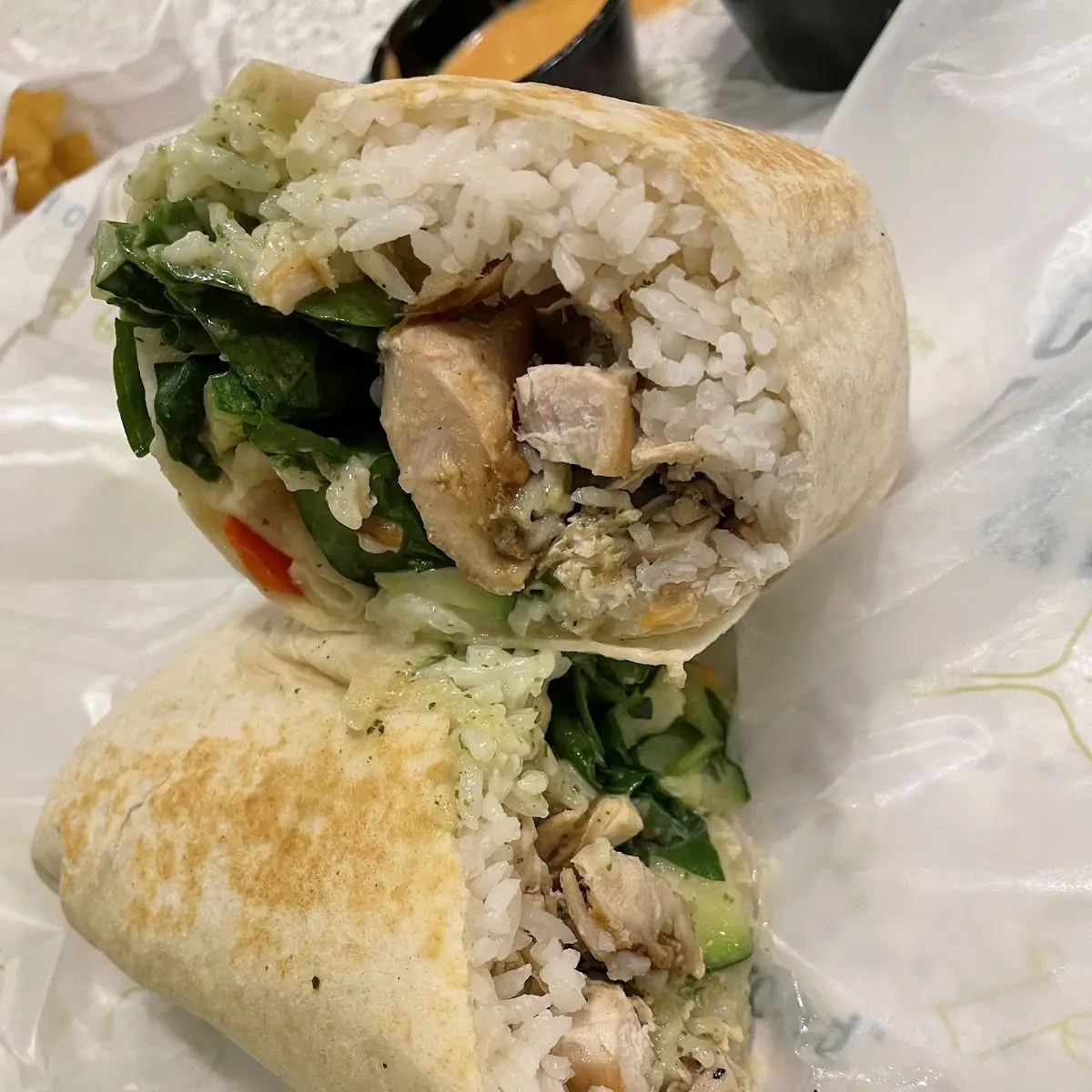 Chicken Pesto Wrap