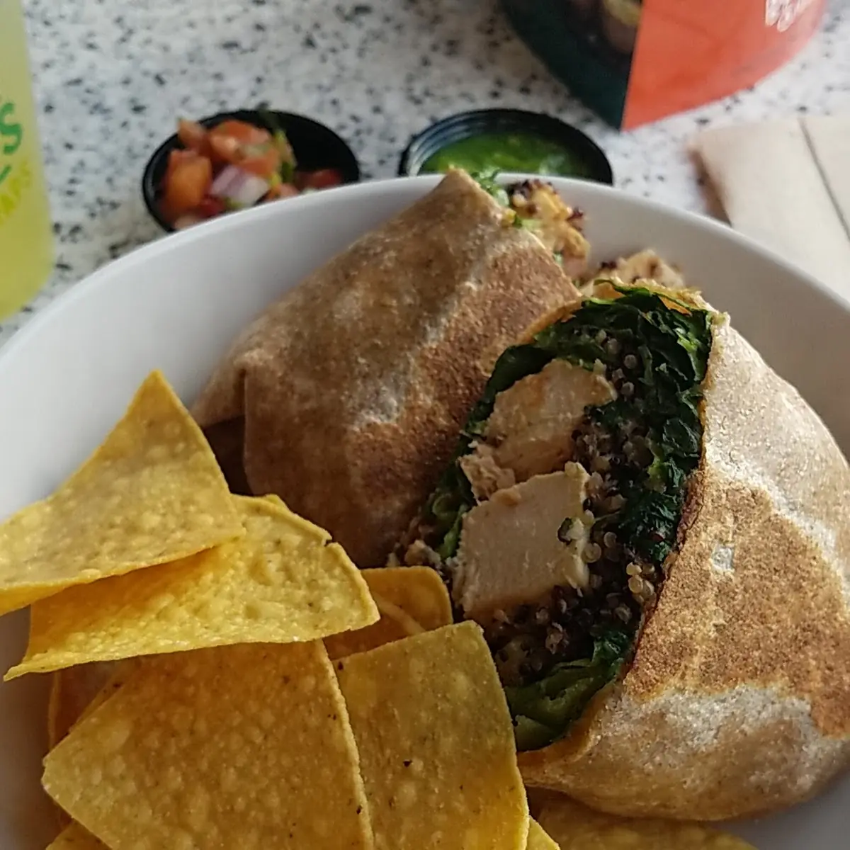 Grilled Chicken Buffalo Wrap