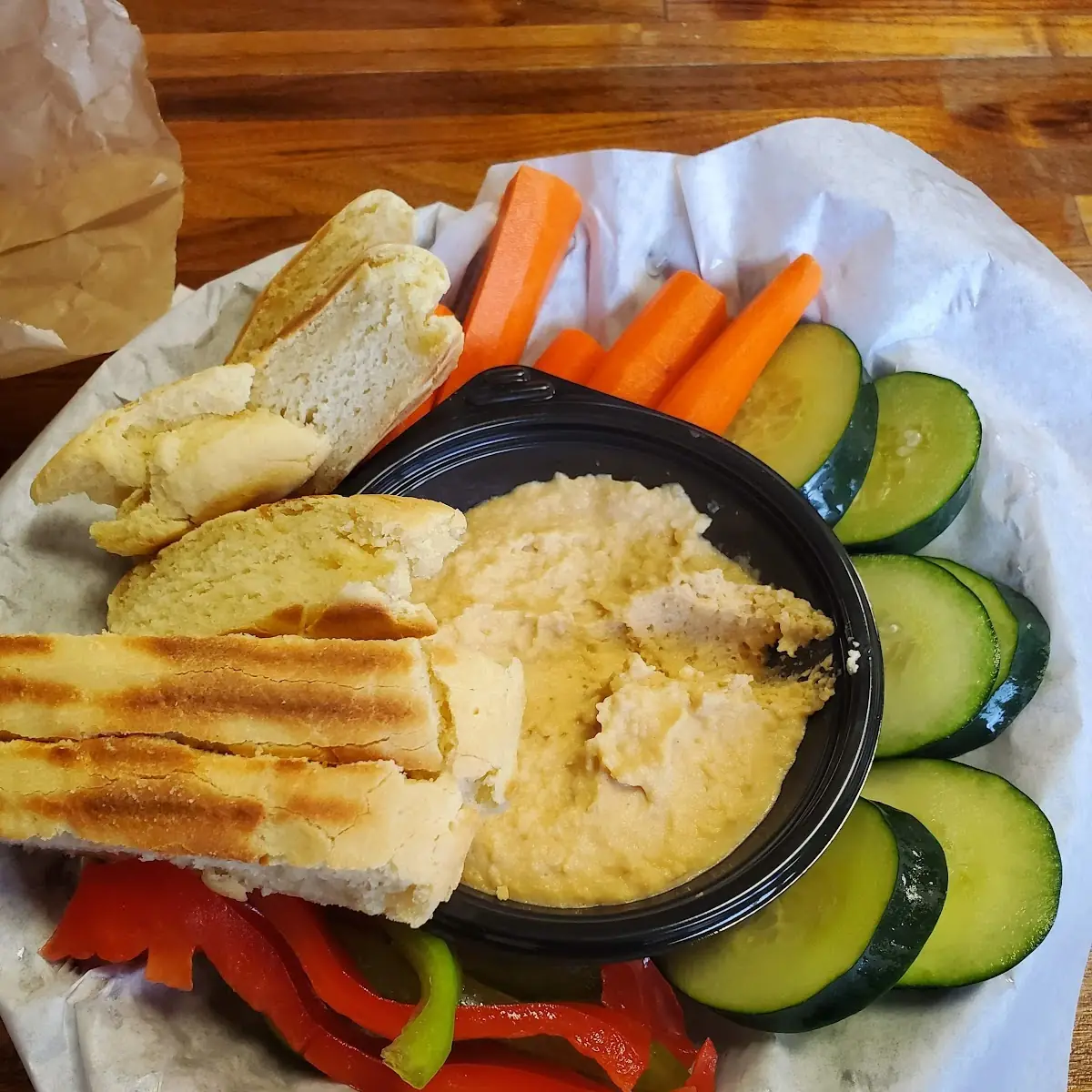 Hummus-Zing Platter