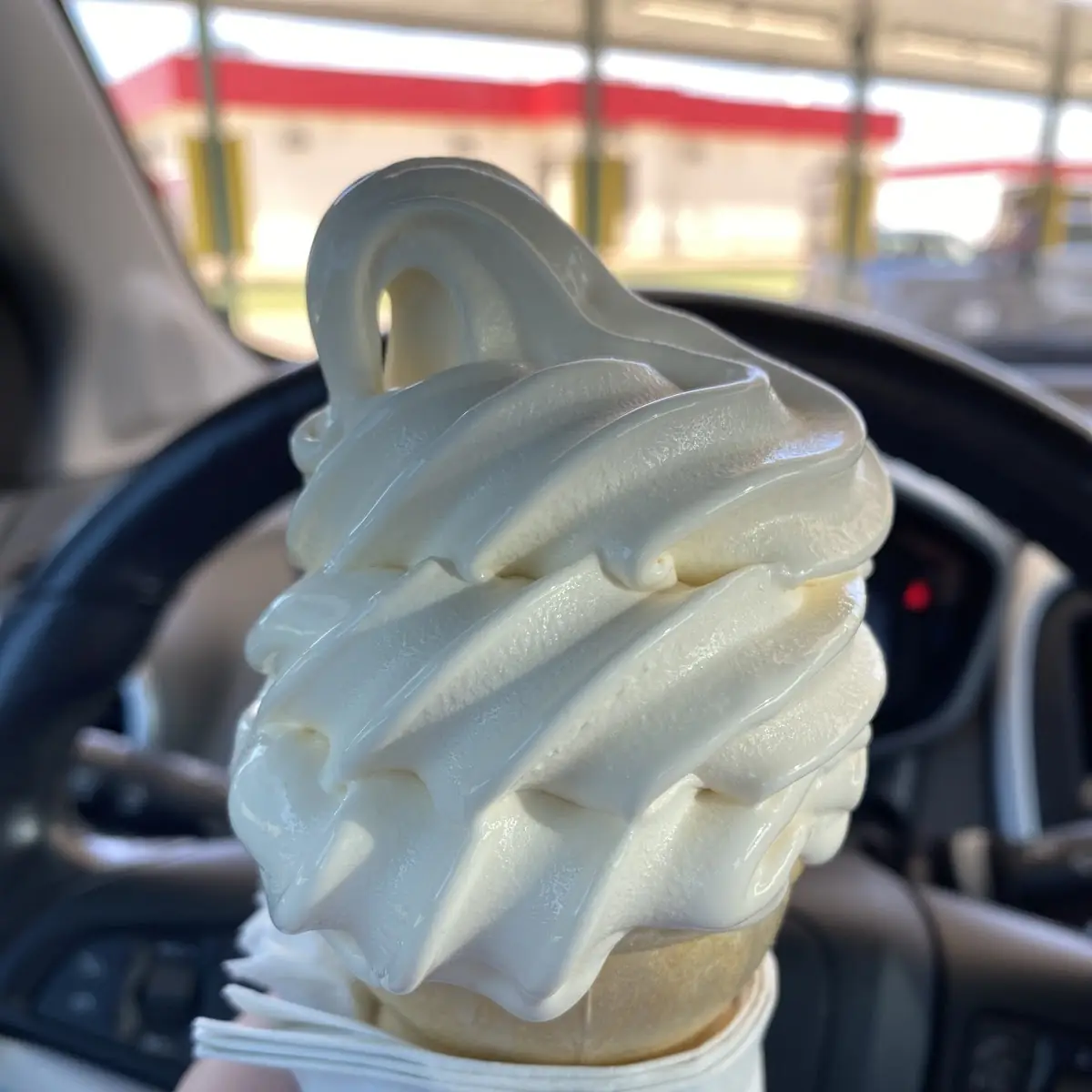 Vanilla Ice Cream Cone