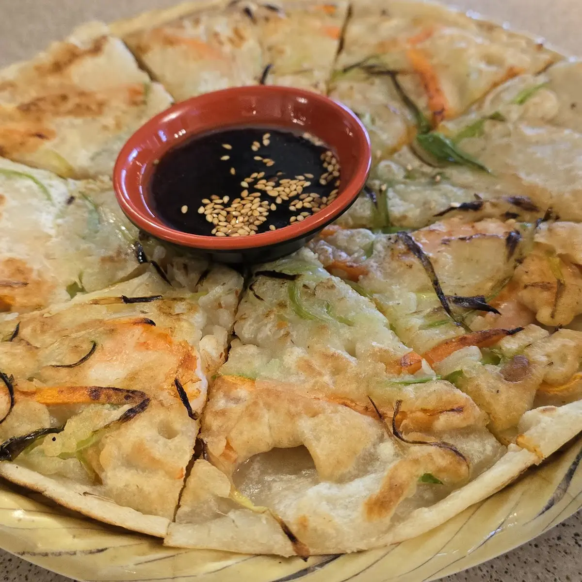seafood pancake 해물 파전