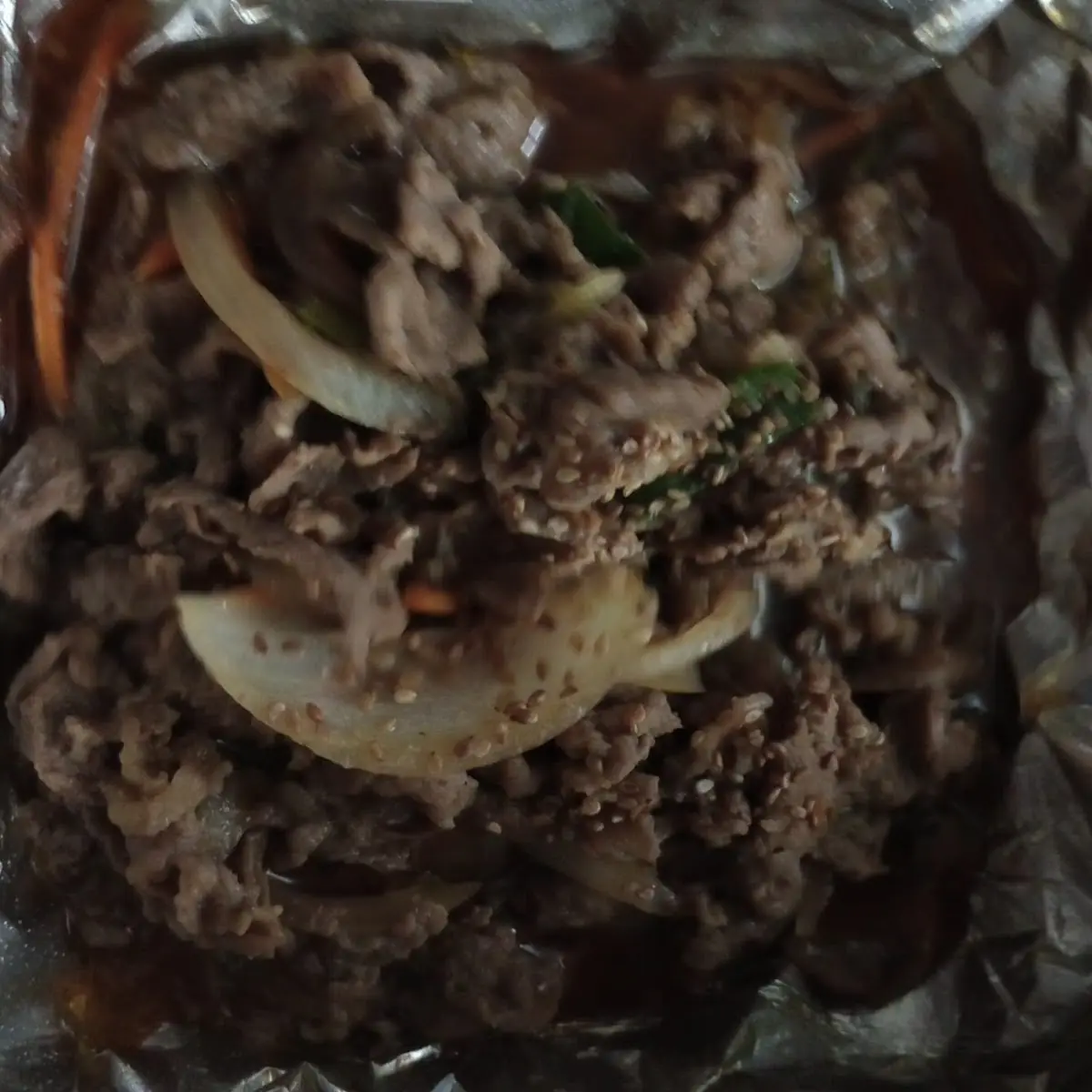 Stir Fried Beef Bulgogi