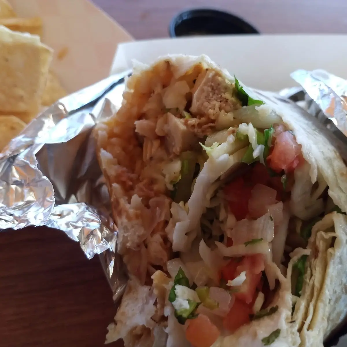 Chicken Burrito