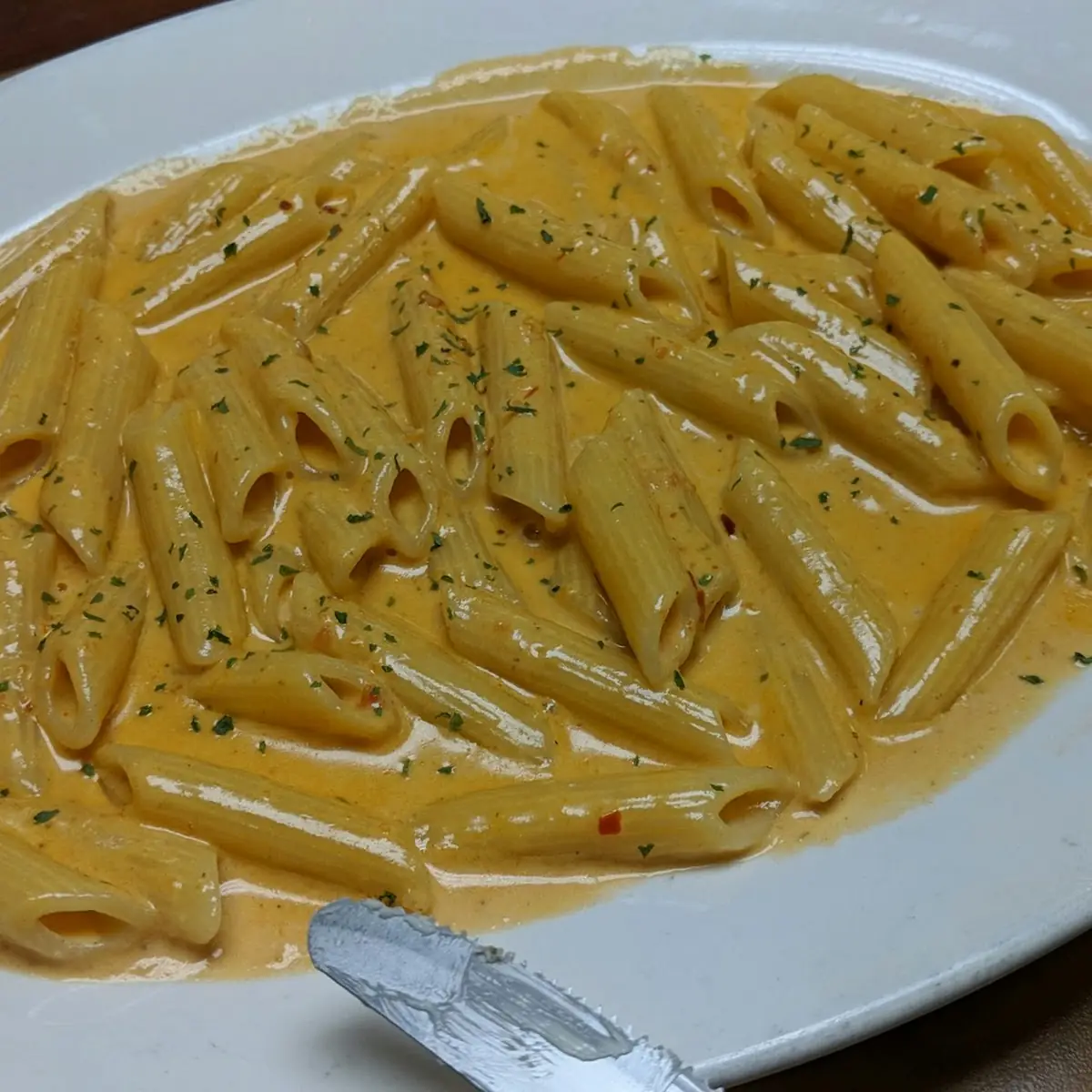 Penne with Vodka Sauce