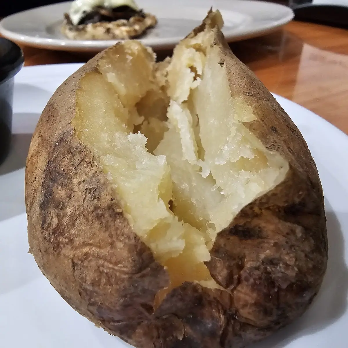 Baked Potatoand Green Beans