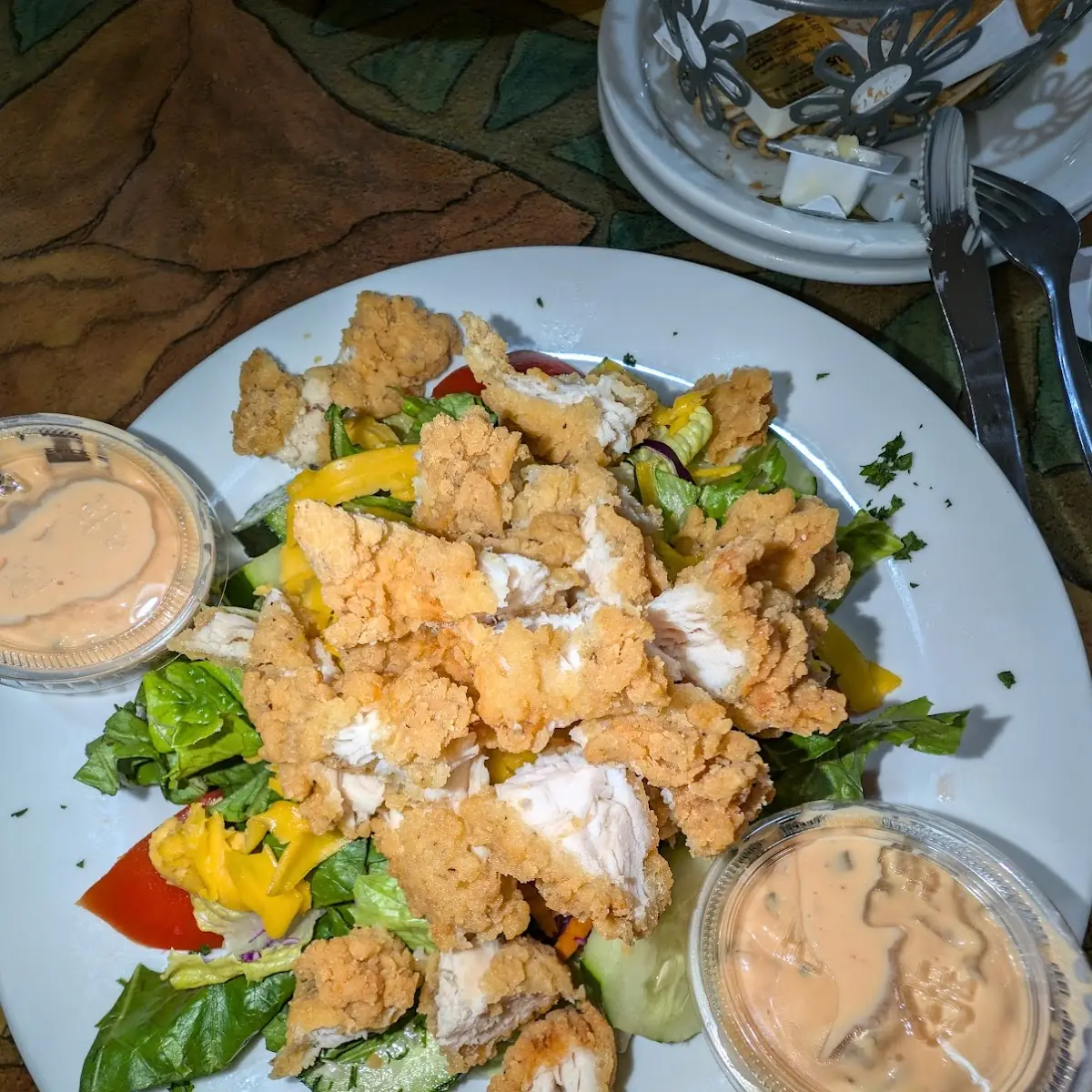 Fried Chicken Salad