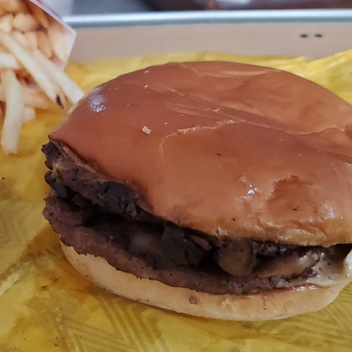 Mushroom Swiss Burger