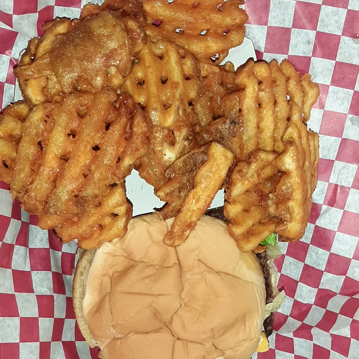 Burger and Fries