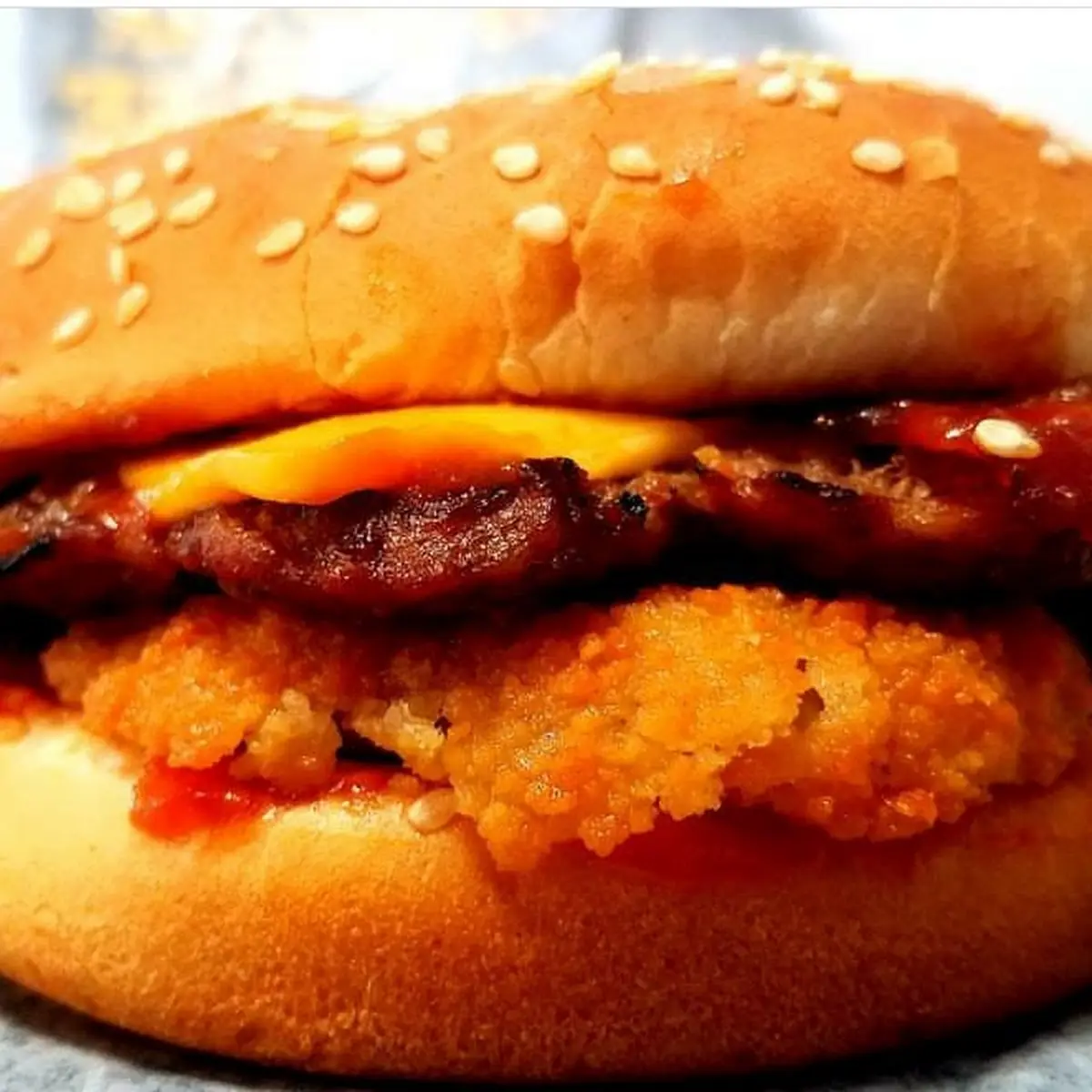 Western Bacon Cheeseburger