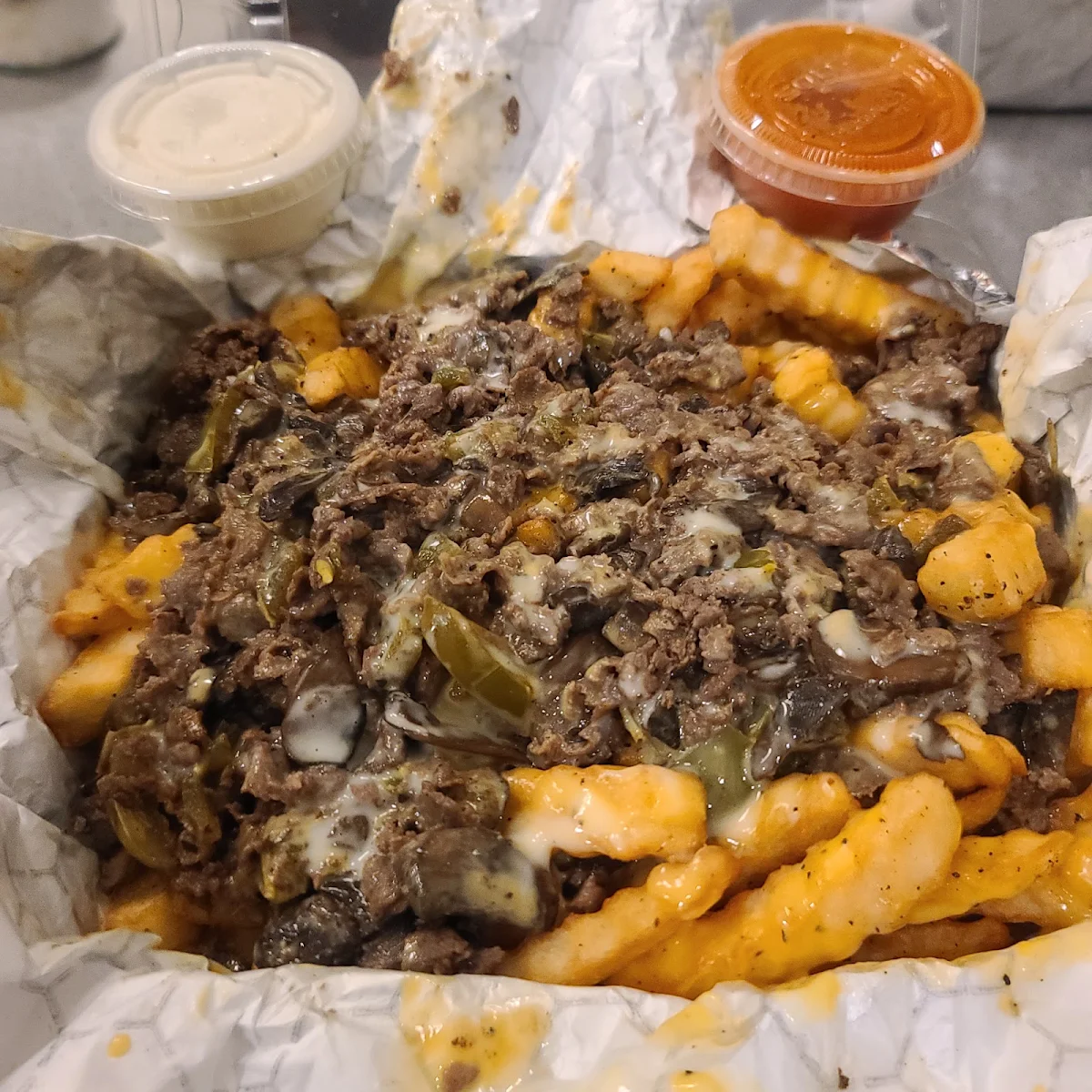 Philly Cheese Steak Fries