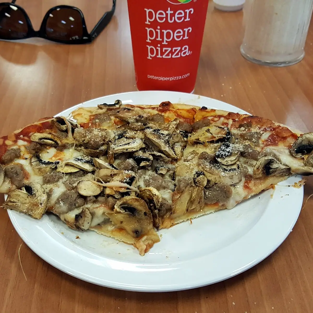 Double Beef Double Mushroom Thin Crust