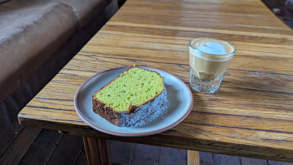Lemon Pound Cake with Barrel Cactus Seeds