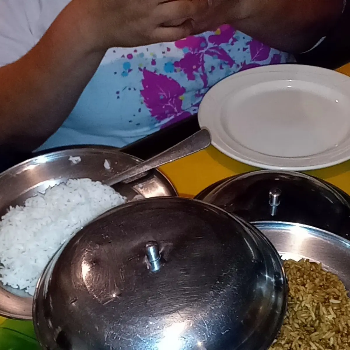 White and Fried Rice