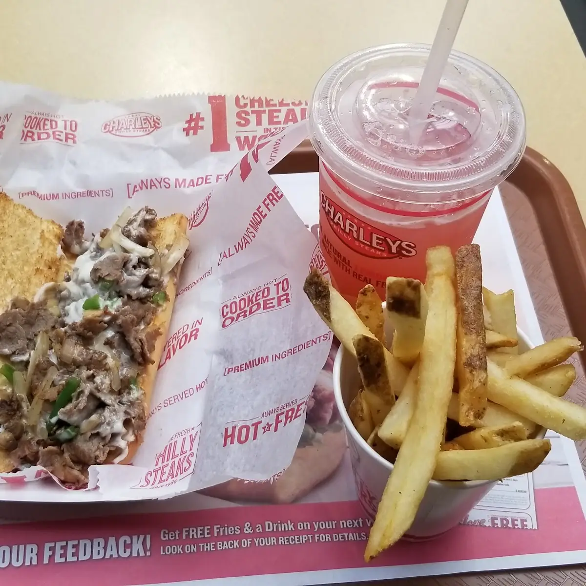 Philly Cheese Steak Combo