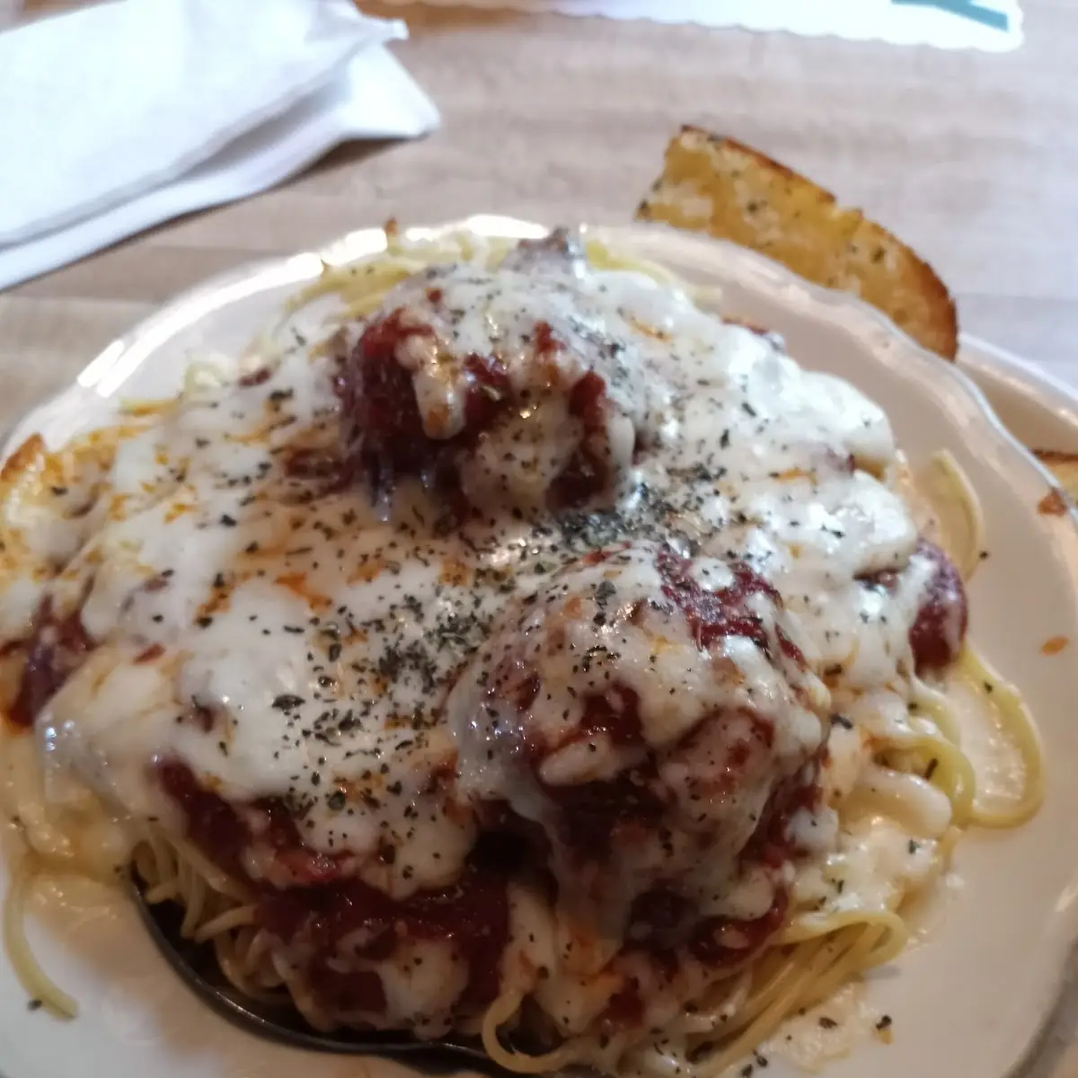 Spaghetti Meatballs with Meat Sauce
