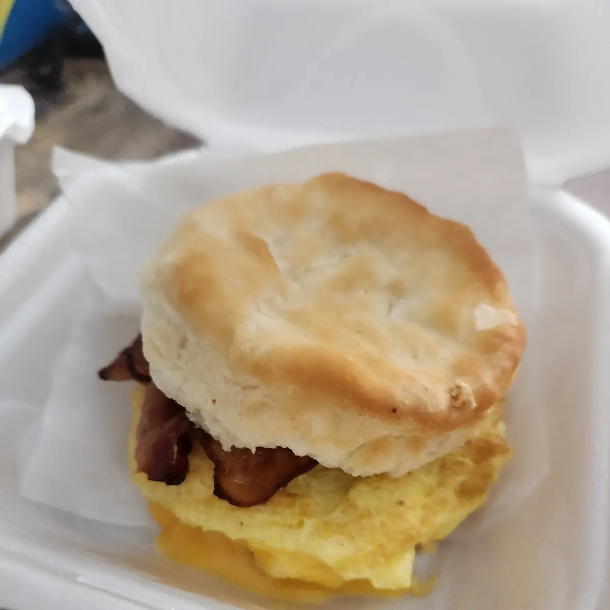 Bacon Egg and Cheese Biscuit