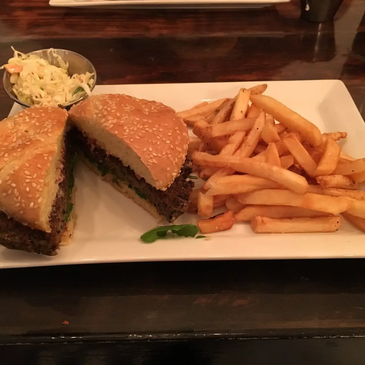Veggie Burger with Fries
