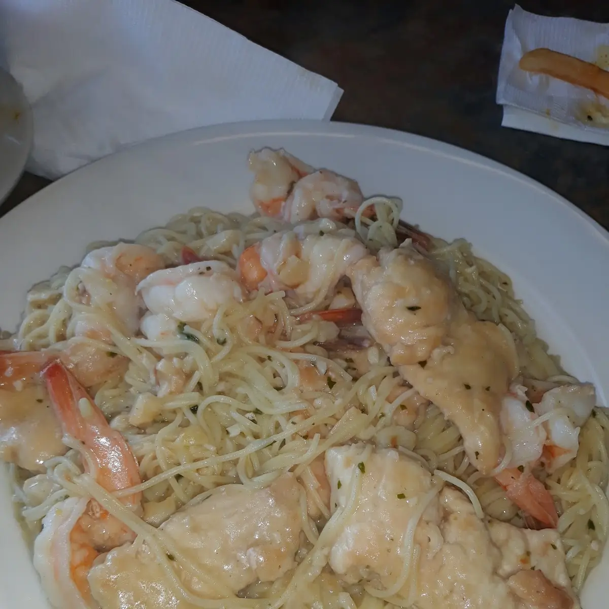 Shrimp Alfredo