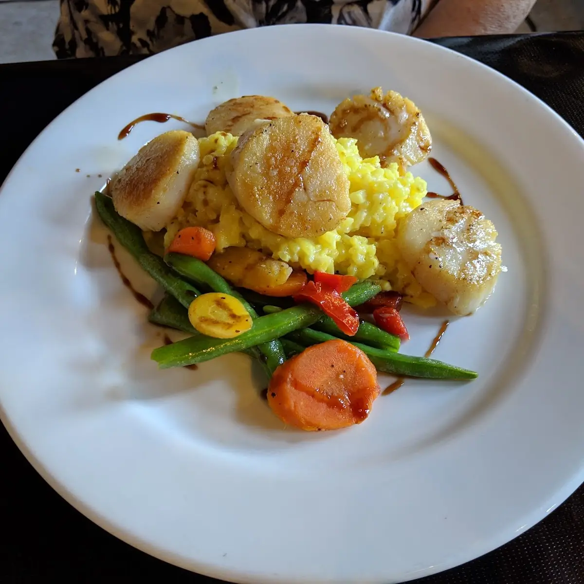 Scallops with Garlic Sauce