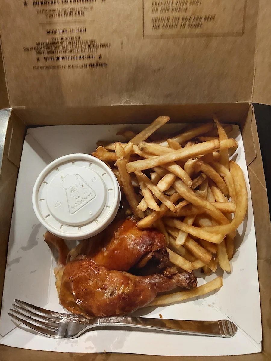 Cuisse de Poulet Rôti, Rôtisserie St-Hubert