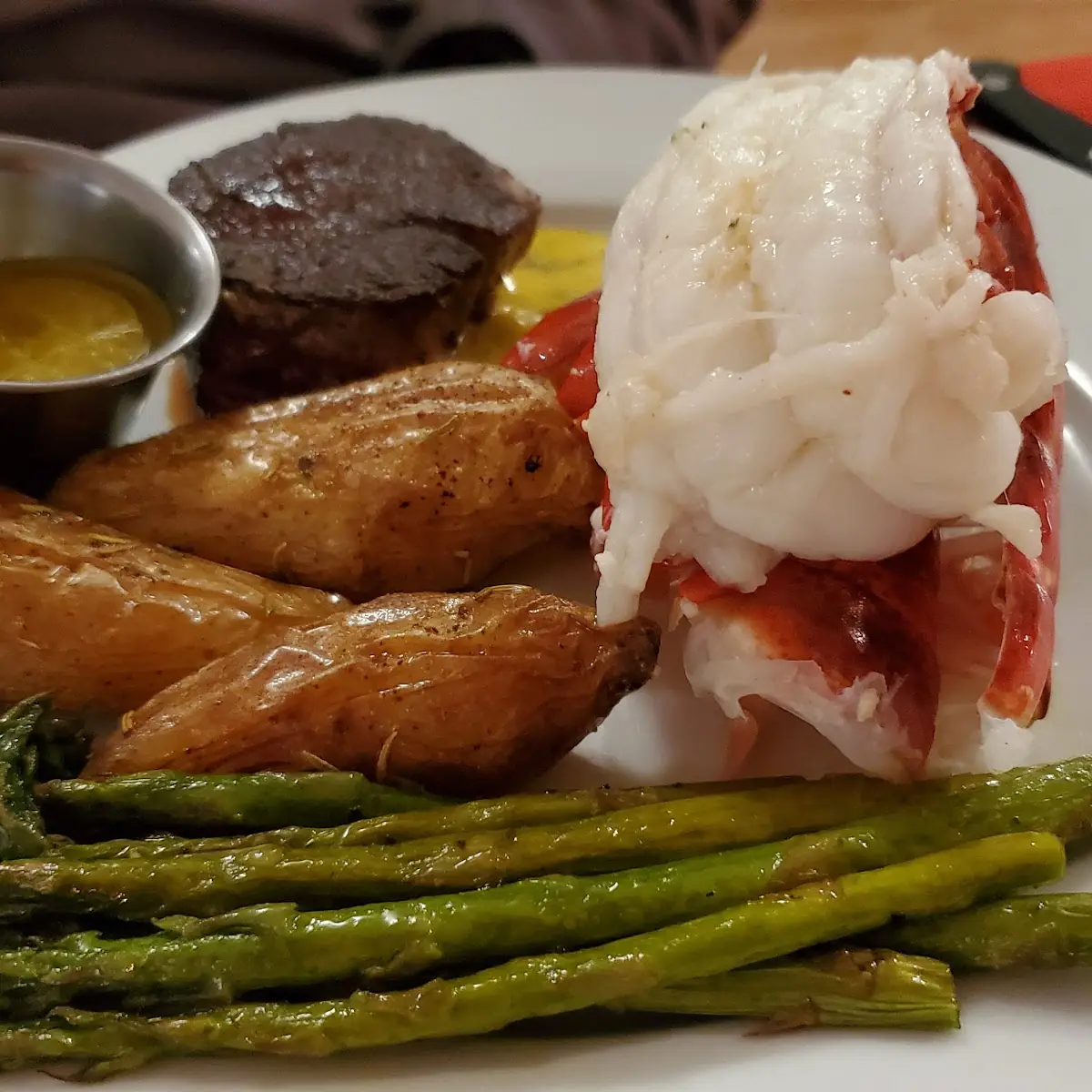 Filet Mignon and Lobster Tail