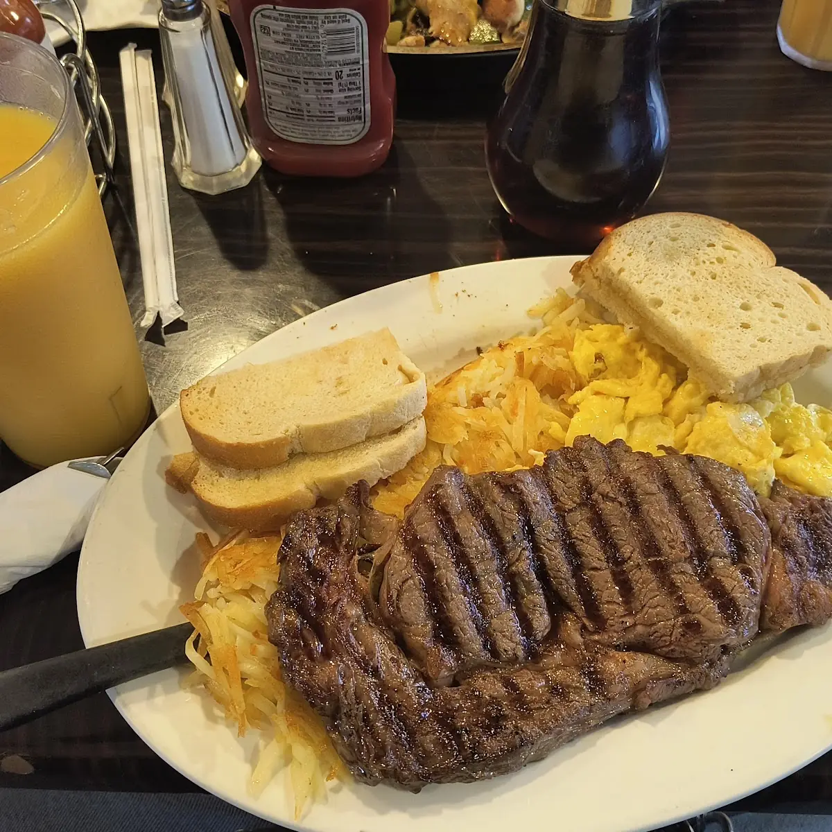 Ribeye Steak and Eggs