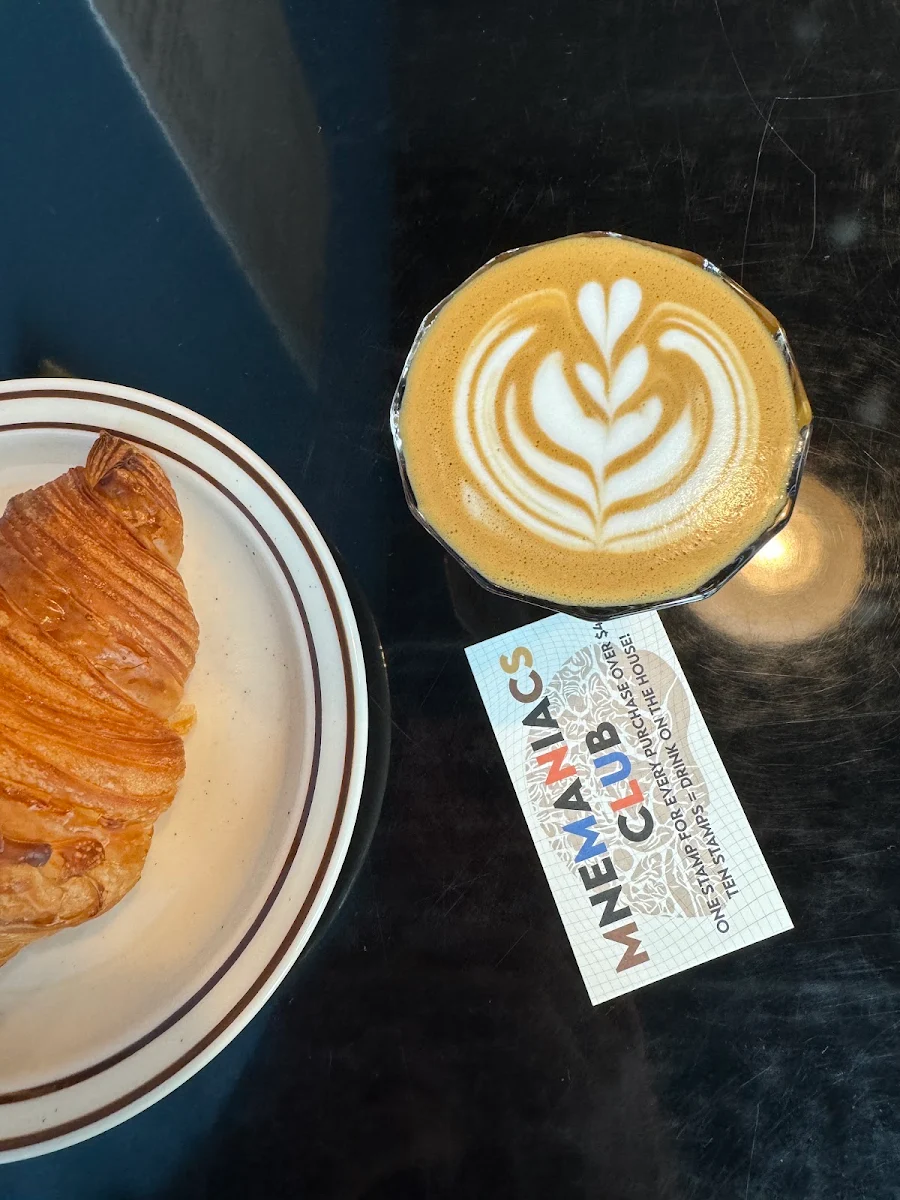 Cortado and a Croissant
