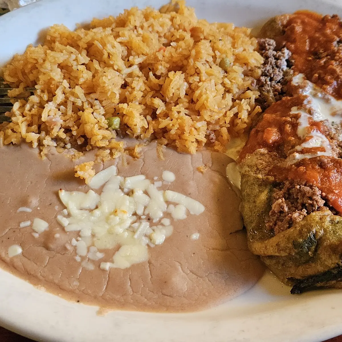 Chimichanga Mexican Rice & Beans