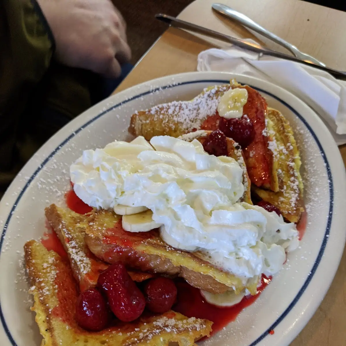 French Toast with Strawberry Jam