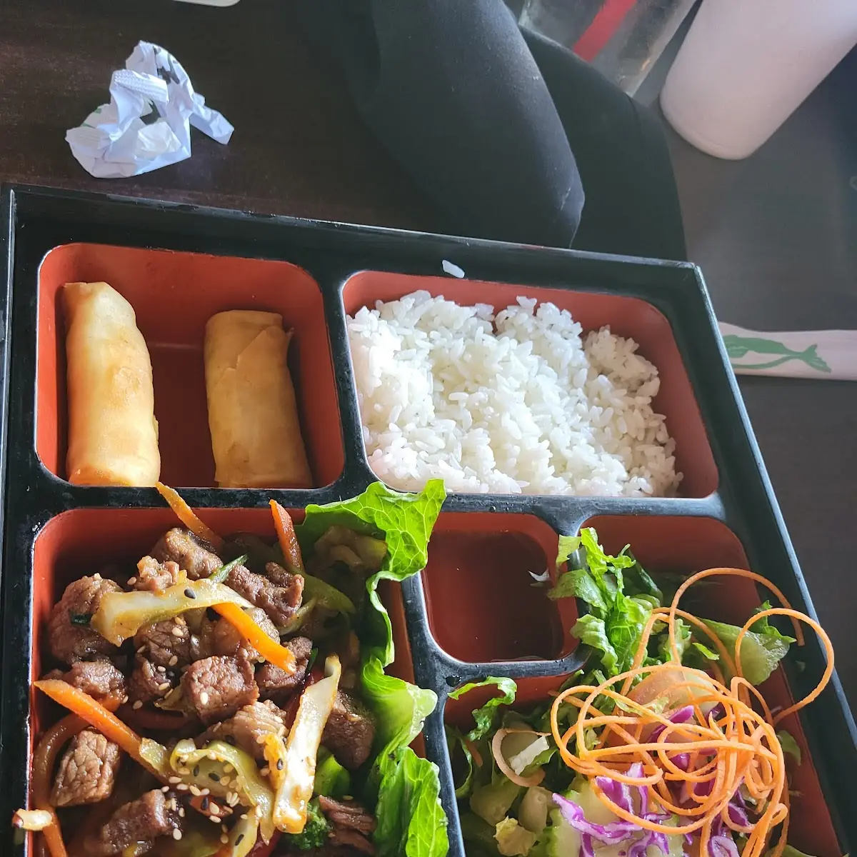 Yummi 2 Beef or Salmon Teriyaki Box