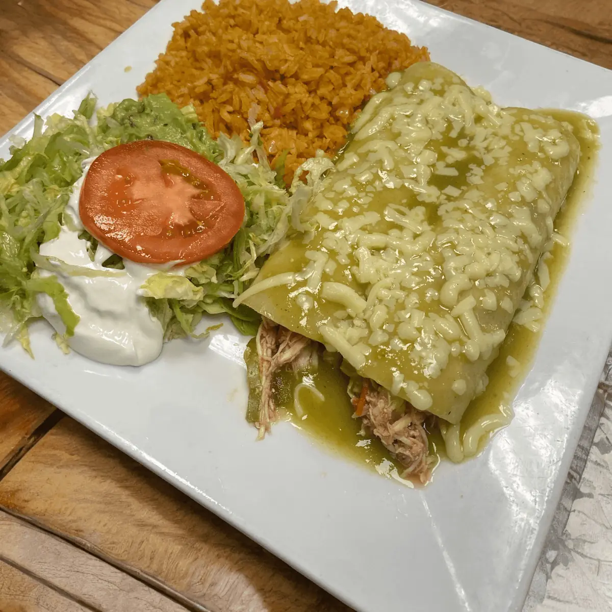 Enchiladas Verdes