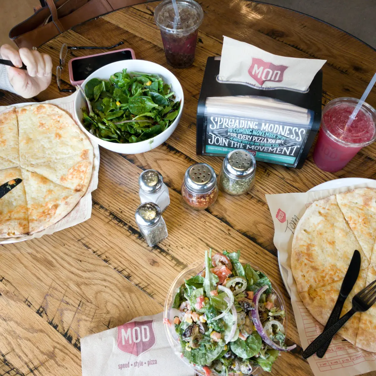 Mod Salad not on Top