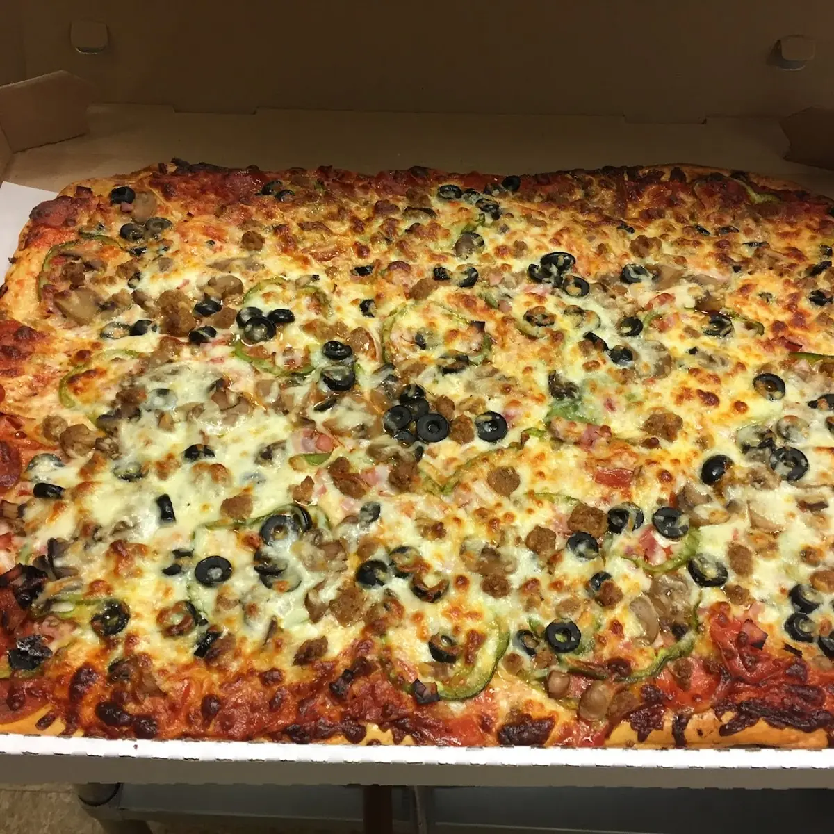 Sheet 16inx24in Veggie Lovers Pizza