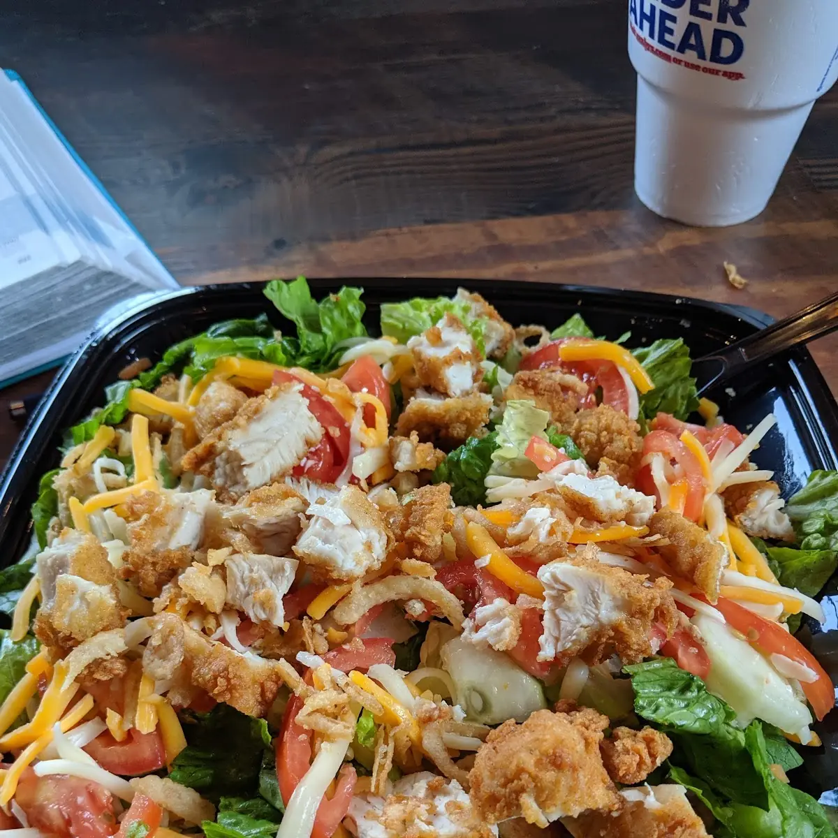 Fried Chicken Salad