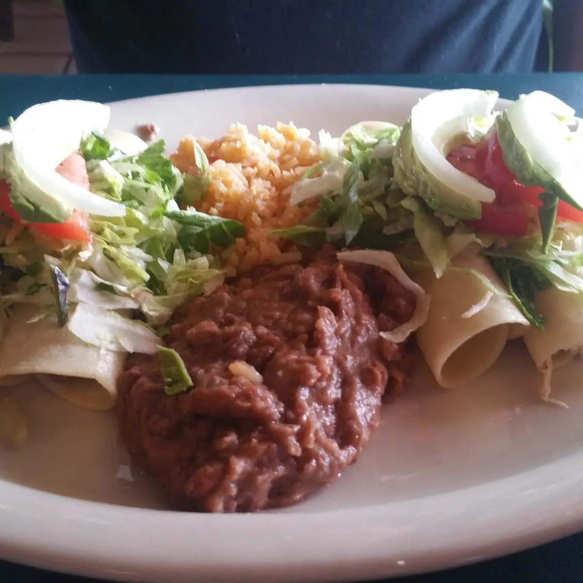 Soft Tacos with Rice and Beans
