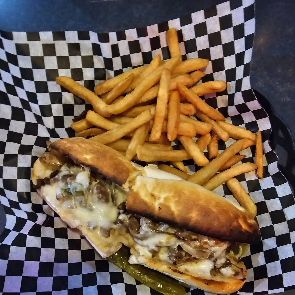 Philly Cheesesteak Sandwich