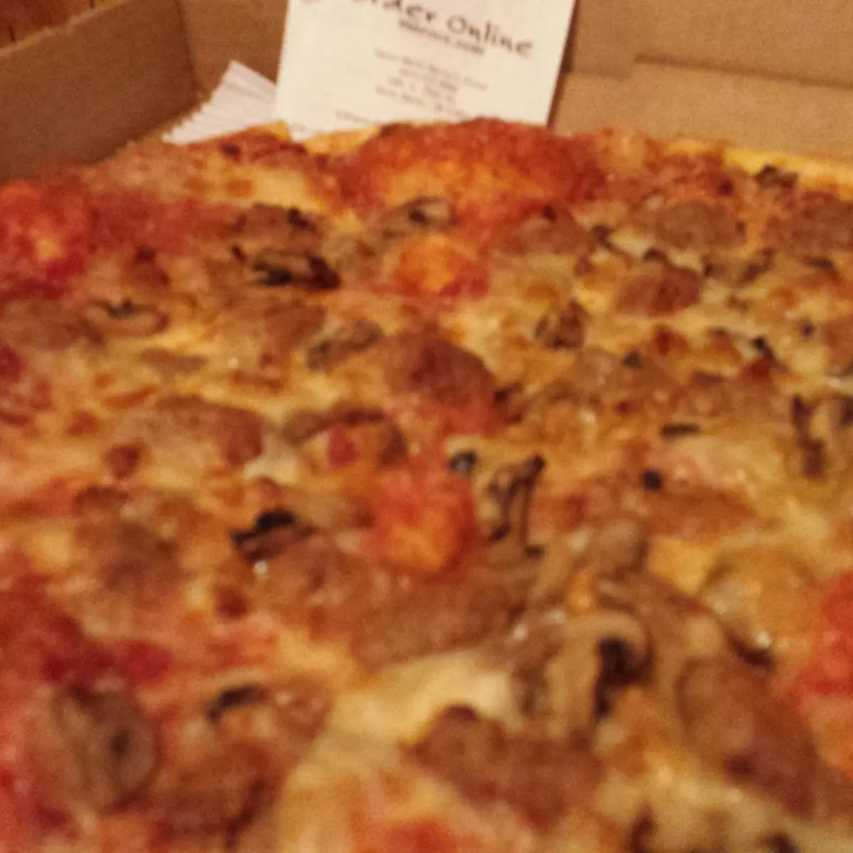 Sausage Pizza