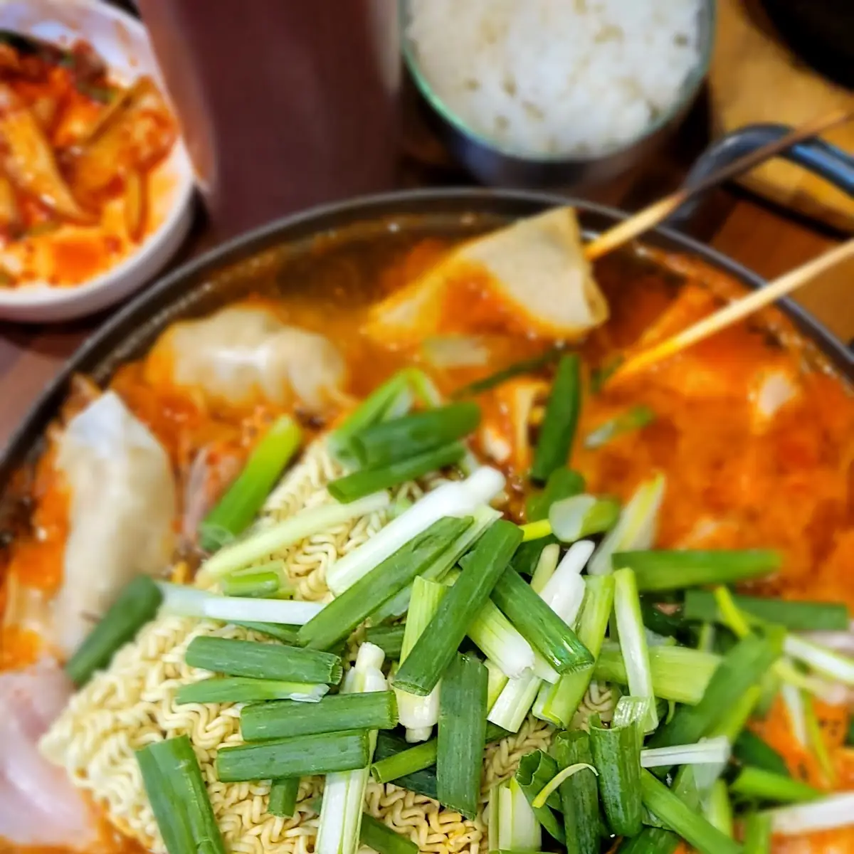 Army Style Hot Pot and Sides