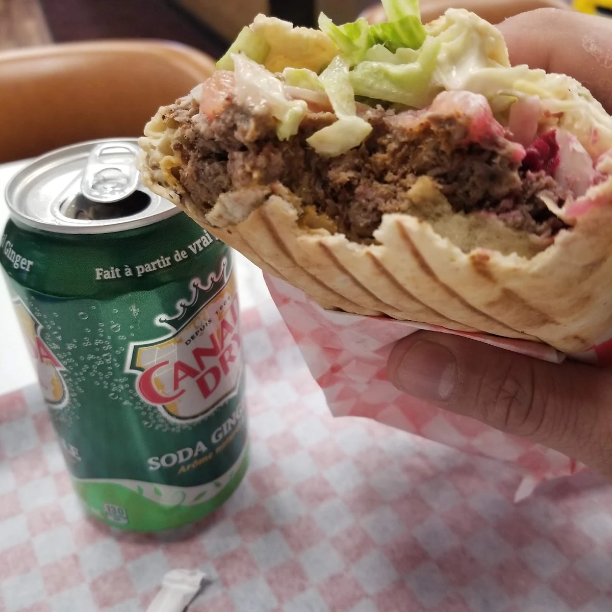 Beef Shawarma Wrap