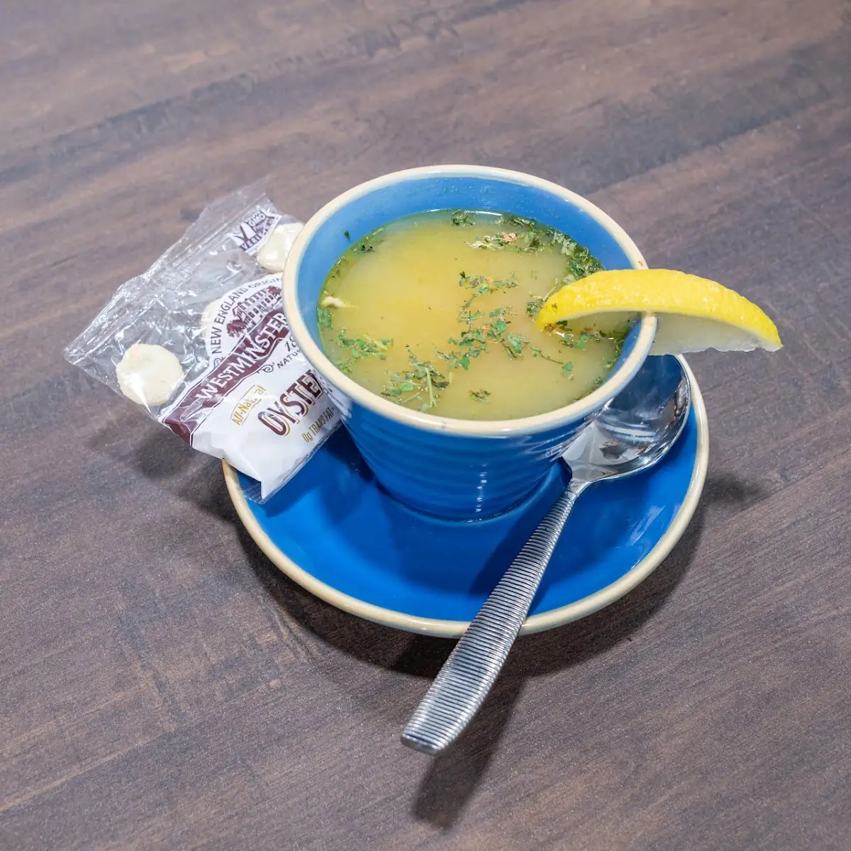 Greek Chicken Soup Cup