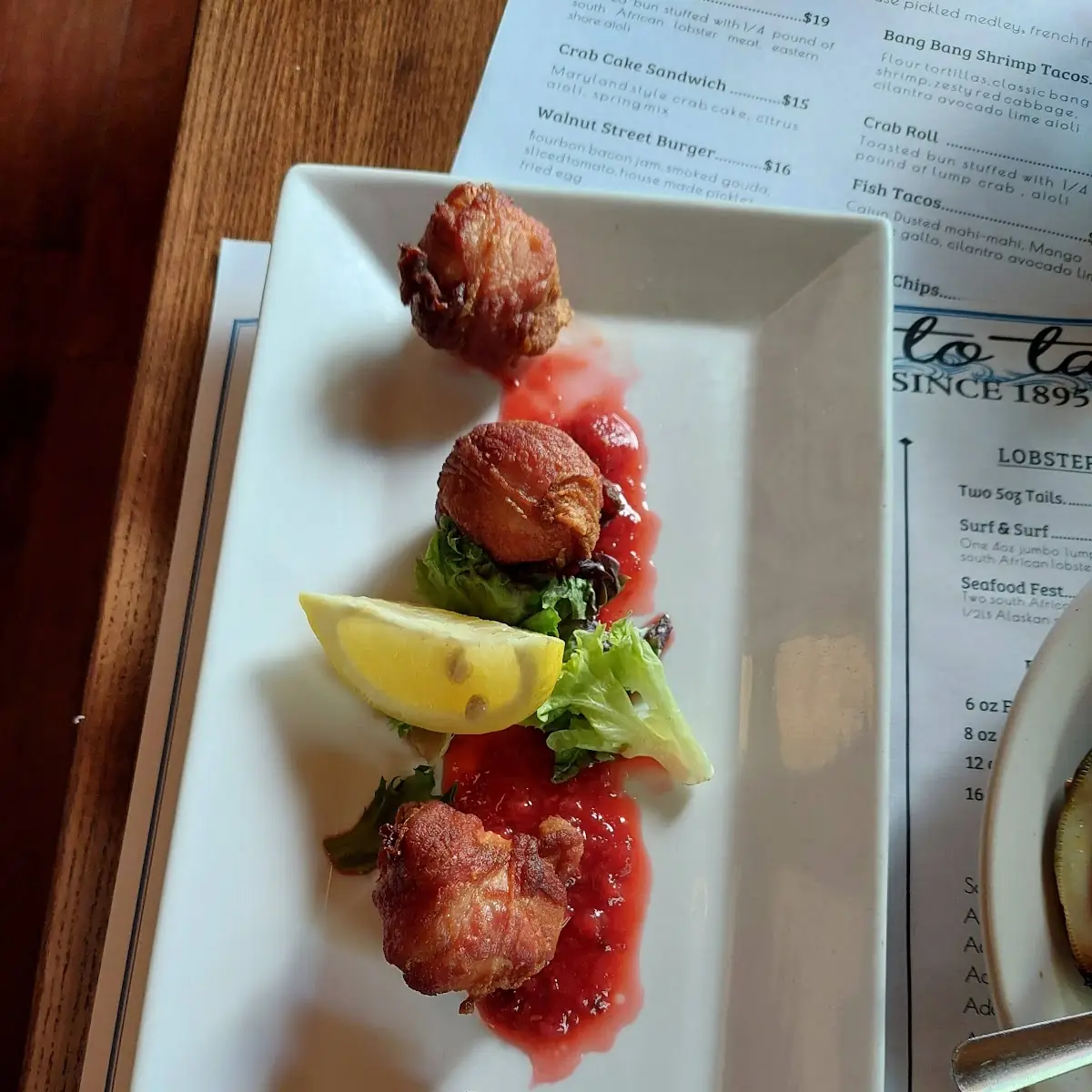 Bacon Wrapped Scallops