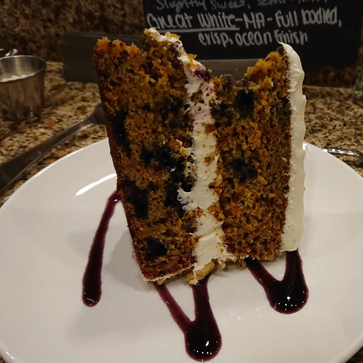Blueberry Carrot Cake